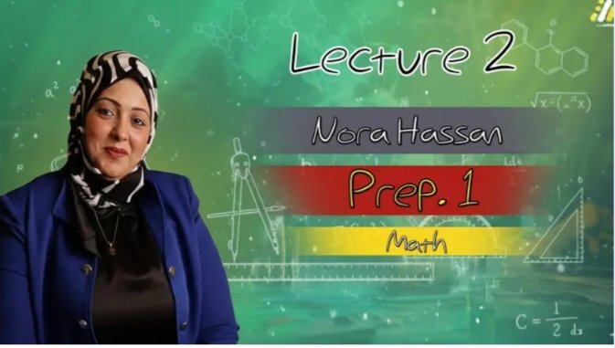 المحاضرة التانية Math